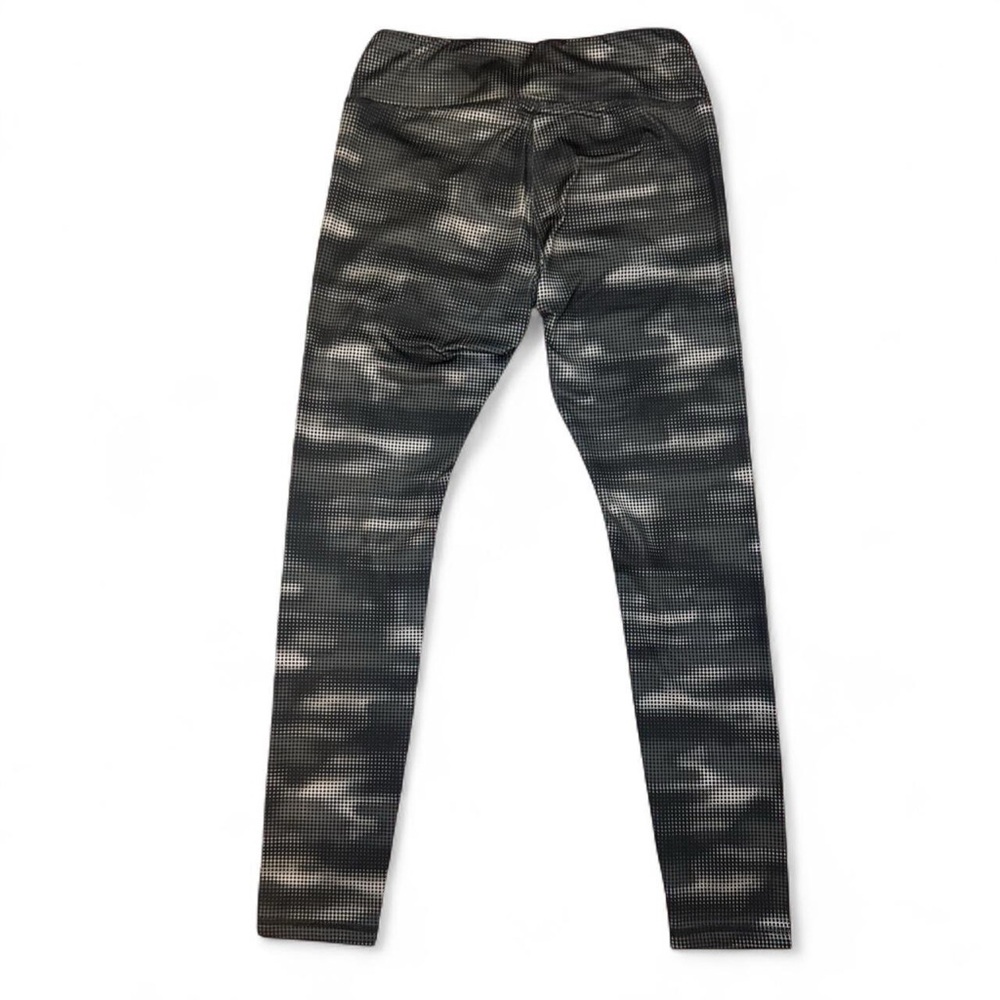 Reebok Women’s Grey Abstract Print Activewear Running Leggings - MEDIUM - Picture 5 of 8